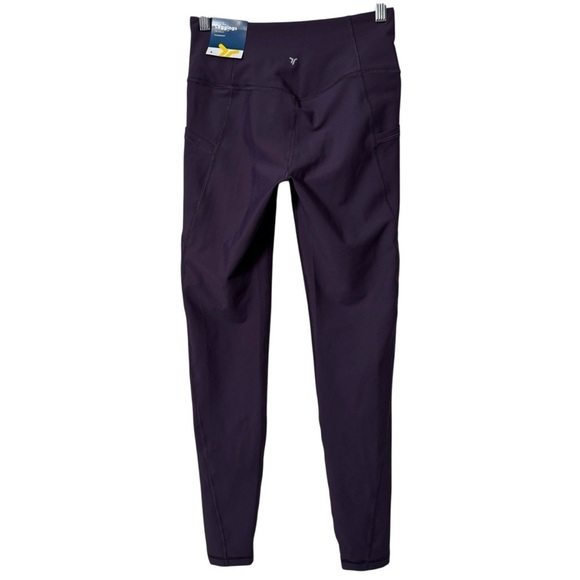 Old Navy Powersoft Leggings 💜 Size S | High-Rise 7/8 Ankle NWT - Picture 3 of 8